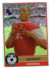 fotbalová kartička 2025-26 Topps  Premier League - Retro Threads -381 Ian Wright (Arsenal)