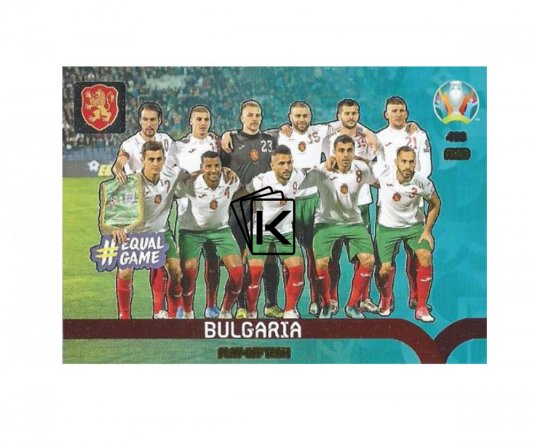 Panini Adrenalyn XL UEFA EURO 2020 Play-off Team 453 Bulgaria