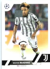 Fotbalová kartička 2022-23 Topps UEFA Club Competitions 115 Weston McKennie - Juventus