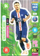 fotbalová karta Panini Adrenalyn XL FIFA 365 2021 Dominator 361 Mauro Icard PSG