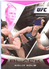 2021 Panini Chronicles UFC Black 101 Holly Holm Pink Paralell