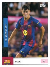 fotbalová kartička 2025-26 Topps Team set FC Barcelona First Team 5 Pedri