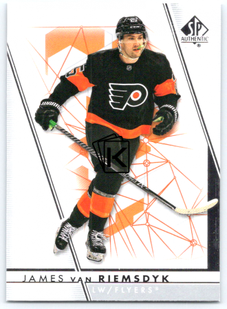 2022-23 Upper Deck SP Authentic 30 James van Riemsdyk - Philadelphia Flyers