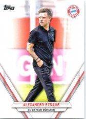 Fotbalová kartička 2022-23 Topps FC Bayern Munchen Team set FCB-AS Alexander Straus