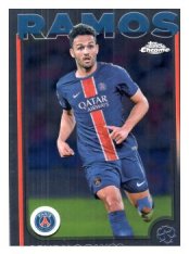fotbalová kartička 2024-25 Topps Chrome UCC 31 Gonçalo Ramos, Paris Saint-Germain