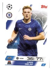 fotbalová kartička 2025-26 Topps Match Attax UCC 71 Liam Delap (Chelsea)