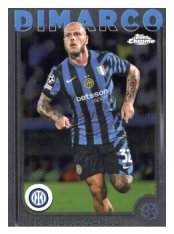 fotbalová kartička 2024-25 Topps Chrome 129 Federico Dimarco, FC Internazionale Milano