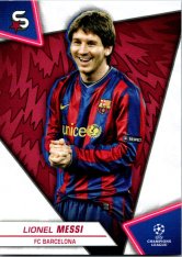 Fotbalová kartička 2023-24 Topps Superstars UEFA Club Competitions 191 Lionel Messi (FC Barcelona)