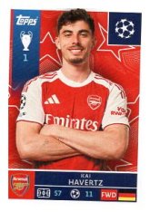 2025-26 Topps Champions League Arsenal FC 69 Kai Havertz