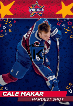 2024-25 Topps NHL Box samolepek ( 50 balíčků)