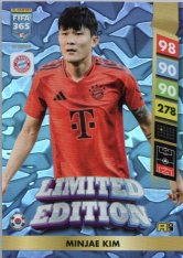 Limitovaná kartička Panini FIFA 365 2025 Adrenalyn XL Minjae Kim FC Bayern Munchen