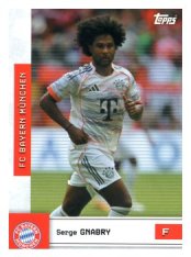 fotbalová kartička 2025-26 Topps Team set FC Bayern Munchen FT-19 Serge Gnabry