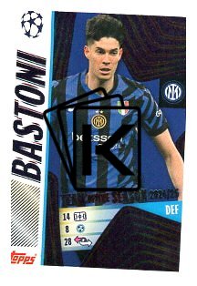 2025-26 Topps Champions League 2024/25 UEFA Champions League Team of the Season 7 Alessandro Bastoni (FC Internazionale Milano)