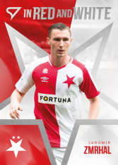 2025-26 SportZoo SK Slavia Praha In Red and White RW-28 Jaromír Zmrhal