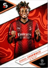 Fotbalová kartička 2023-24 Topps Superstars UEFA Club Competitions 6 Samuel Chukwueze (AC Milan)