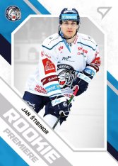 hokejová kartička 2021-22 SportZoo Tipsport Extraliga Serie 2 Rookie Premiere  RP-12 Jan Štibingr HC Bílí Tygři Liberec