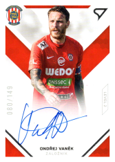 podpisová fotbalová kartička SportZoo 2020-21 Fortuna Liga Signed Stars Level 2 SS2-11 Ondřej Vaněk FC Zbrojovka Brno /149
