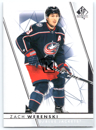 2022-23 Upper Deck SP Authentic 3 Zach Werenski - Columbus Blue Jackets