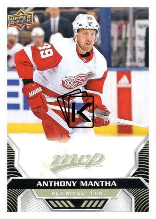 2020-21 UD MVP 20 Anthony Mantha - Detroit Red Wings