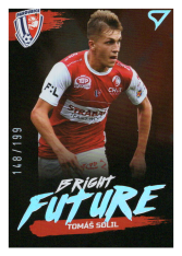 fotbalová kartička SportZoo 2020-21 Fortuna Liga Bright Future 7 Tomáš Solil FK Pardubice /199