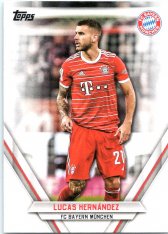 Fotbalová kartička 2022-23 Topps FC Bayern Munchen Team set FCB-LH Lucas Hernández