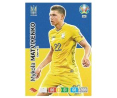 Panini Adrenalyn XL UEFA EURO 2020 Team mate 353 Mykola Matviyenko Ukraine