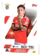 fotbalová kartička 2025-26 Topps Match Attax UCC 211 Gianluca Prestianni (SL Benfica)