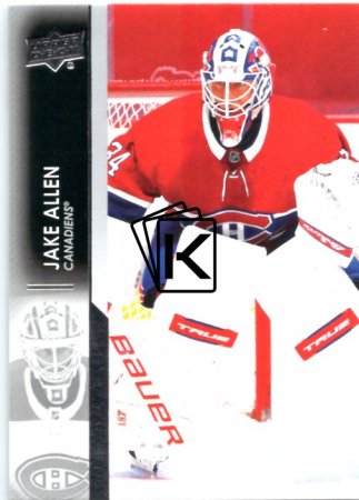 hokejová karta 2021-22 UD Series One 94 Jake Allen - Montreal Canadiens
