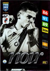 Panini Adrenalyn XL FIFA 365 2025 Excellence Noir 25 Claudio Echeverri (C.A. River Plate)