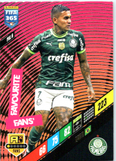 fotbalová karta Panini FIFA 365 2024 Adrenalyn XL PAL6 Dudu	SE Palmeiras Fans' Favourite