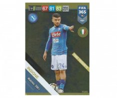 Fotbalová kartička Panini FIFA 365 – 2019 Fans 191 Lorenzo Isigne SSC Neapol