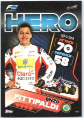 2022 Topps Formule 1 Turbo Attax 118 Enzo Fittipaldi (Charouz Racing System)