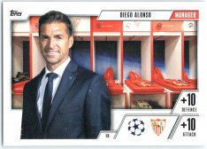 2023-24 Topps Match Attax EXTRA UEFA Club Competition Managers 56 Diego Alonso (Sevilla FC)