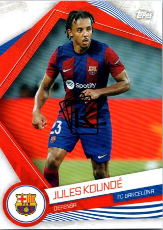 2023-24 Topps FC Barcelona  BAR-4 Jules Koundé