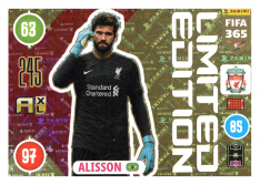 Panini Adrenalyn XL FIFA 365 2021 Limited Edition Alisson FC Liverpool