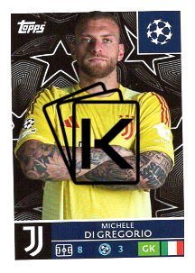 2025-26 Topps Champions League Juventus 240 Michele di Gregorio