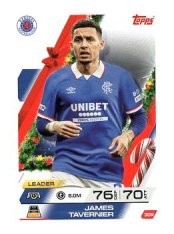 fotbalová kartička 2025-26 Topps Match Attax UCC Winter Collection Rangers FC 309 James Tavernier