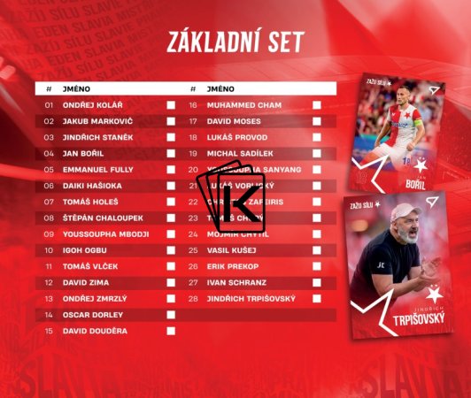 2025-26 SportZoo SK Slavia Praha Starterpack