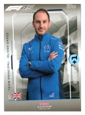 2025 Topps Turbo Attax F1 BWT Alpine  57 Oliver Oakes