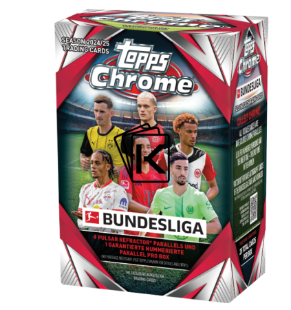 2024-25 Topps Chrome Bundesliga Blaster Box