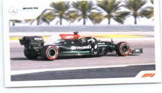 samolepka 2021 Topps Formule 1 Widescreen 19 Lewis Hamilton Mercedes