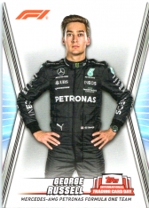 sběratelská karta F1 2023 NTCD-F5 George Russell Mercedes
