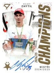 podepsaná karta 2025-26 SportZoo SK Slavia Praha Champions /45 CHS-MC Mojmír Chytil