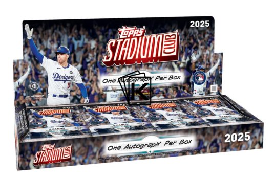 2025 Topps Stadium Club Baseball Hobby Box