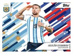 fotbalová kartička 2025-26 Topps Team Set Argentina Toast the Host 34 Nicolás Otamendi