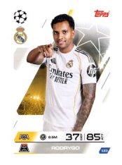 fotbalová kartička 2025-26 Topps Match Attax UCC 133 Rodrygo (Real Madrid CF)