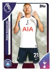 fotbalová kartička 2025-26 Topps  Premier League 260 Dejan Kulusevski (Tottenham Hotspur)