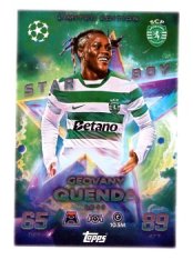 fotbalová kartička 2025-26 Topps Match Attax UCC Starboy Limited Edition LE 11 Geovany Quenda (Sporting Clube de Portugal)