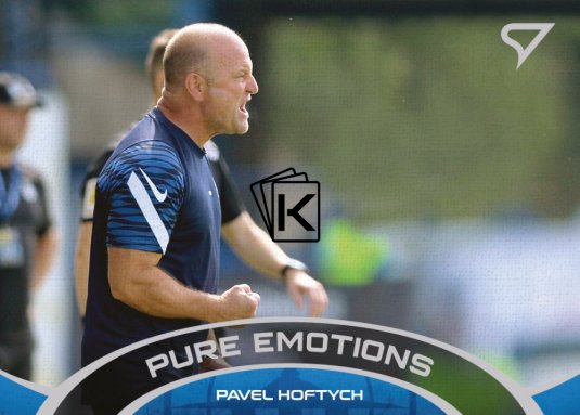 fotbalová kartička 2021-22 SportZoo Fortuna Liga Serie 2 Pure Emotions PE-08 Pavel Hoftych FC Slovan Liberec