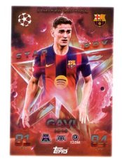 fotbalová kartička 2025-26 Topps Match Attax UCC Starboy Limited Edition LE 14 Gavi (FC Barcelona)